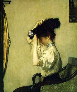 Preparing for the Matinee,, Edmund Charles Tarbell